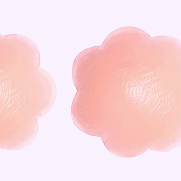 Silicone Pasties  Nipple Covers Go Braless with Class, Reusable S/M - Picture 1 of 3